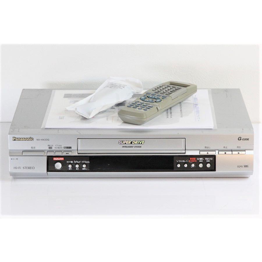 VHSビデオデッキ パナソニック NV-HX33G 【中古品】 : サンクス電機