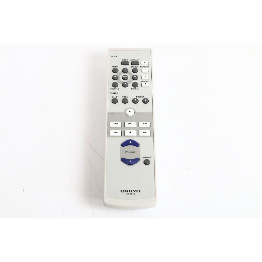 ONKYO RC-751S プリメインアンプA-5VL A-7VL 用 リモコン 【中古品