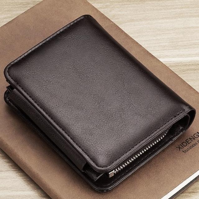 三つ折り 二つ折り 財布 メンズ 大容量 カード10枚 ラウンド