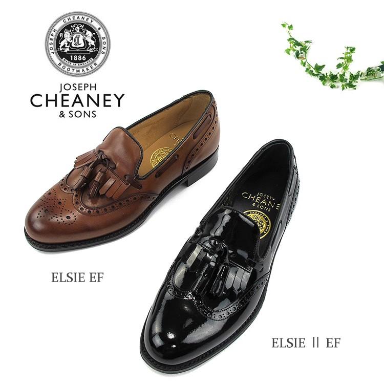 チーニー JOSEPH CHEANEY ELSIE II EF ウィングチップシューズ