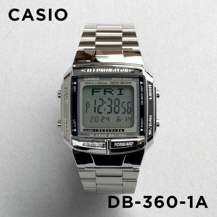 DATABANK 海外正規品 10年保証 CASIO DATA BANK カシオ DB-360-1A