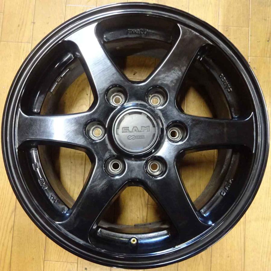 4本SET 会社宛 送料無料 16×6.5J ENKEI SAMシリーズ カーゴ アルミ 6穴