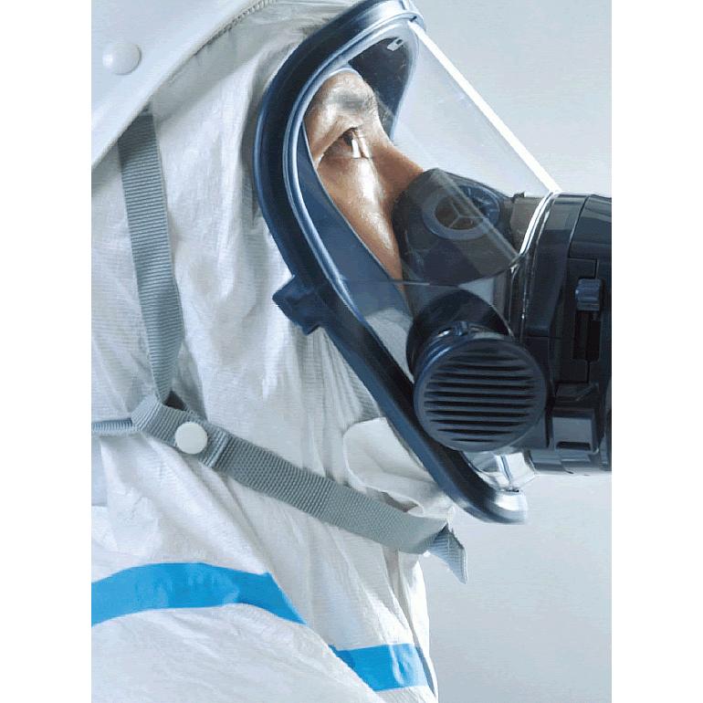 興研 電動ファン付取替え式防塵マスク BL-711H 電池・充電器付 作業