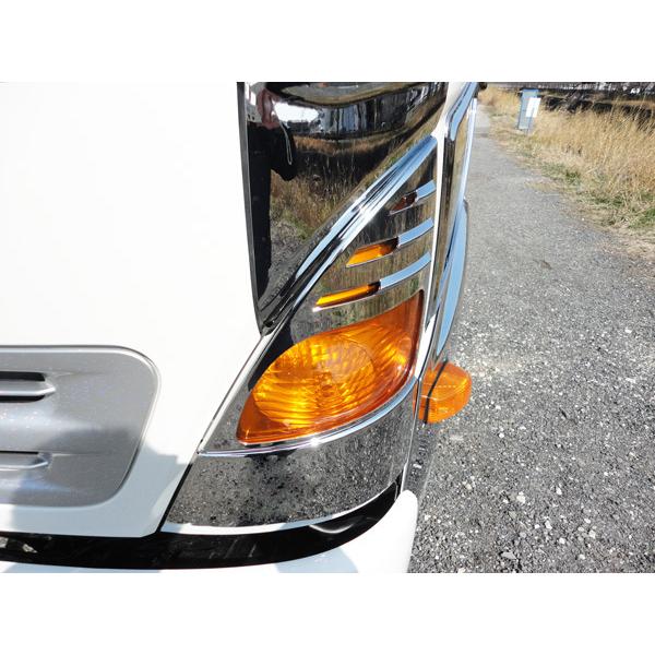 日野自動車 グランドプロフィア メッキ コーナーレンズカバー