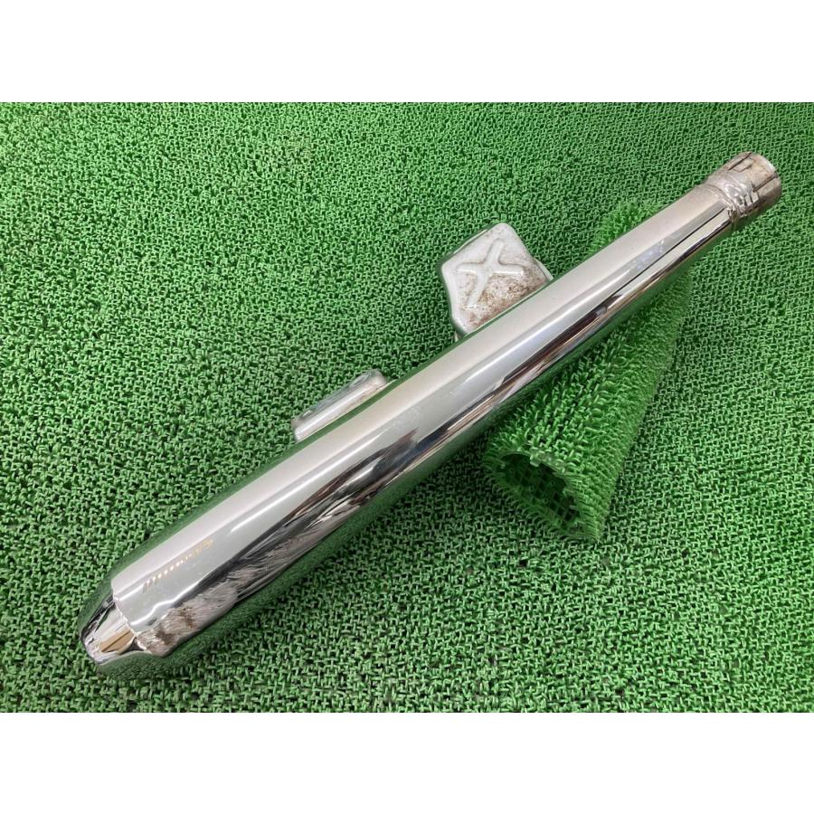 サクラ工業製SR400 サイレンサーマフラー 純正 中古 バイク 部品 1JR