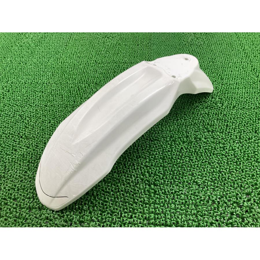 ホンダ（HONDA） XR100モタード フロントフェンダー 白 GCF 純正 中古