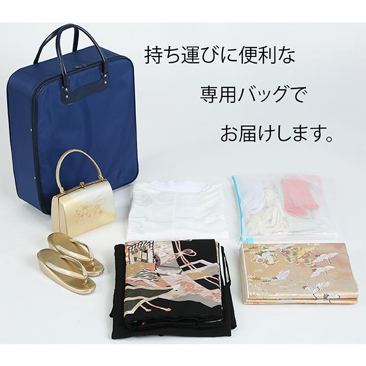 レンタル フルセット 高級正絹 訪問着 HO-MI106 総絞り 菊 桜 結婚式