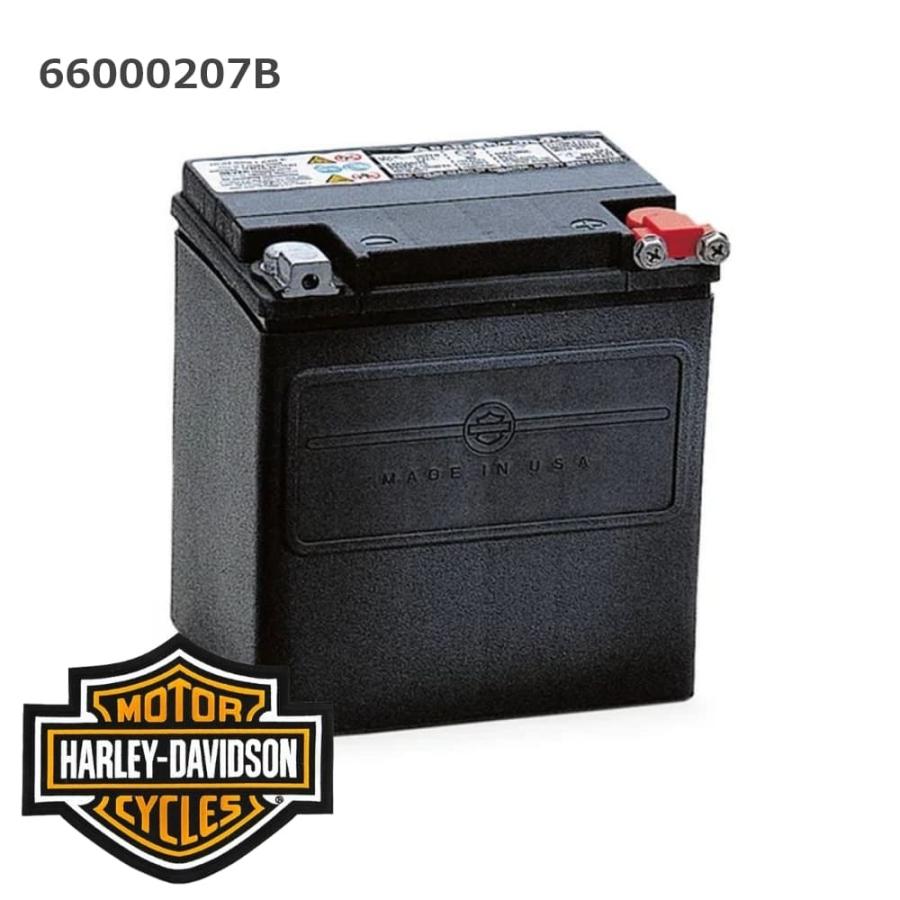 ハーレーダビッドソン 純正 AGM バッテリー 66000207B バッテリー 高