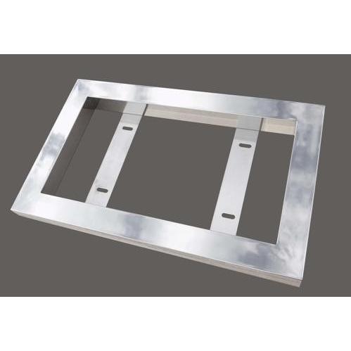 ステンレスナンバー枠50角 大型 : トラックアート歌麿Yahoo!店