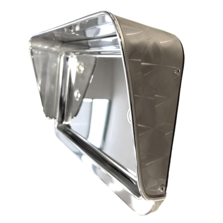 ウロコバイザー付ナンバー枠 中型 : トラックアート歌麿Yahoo!店