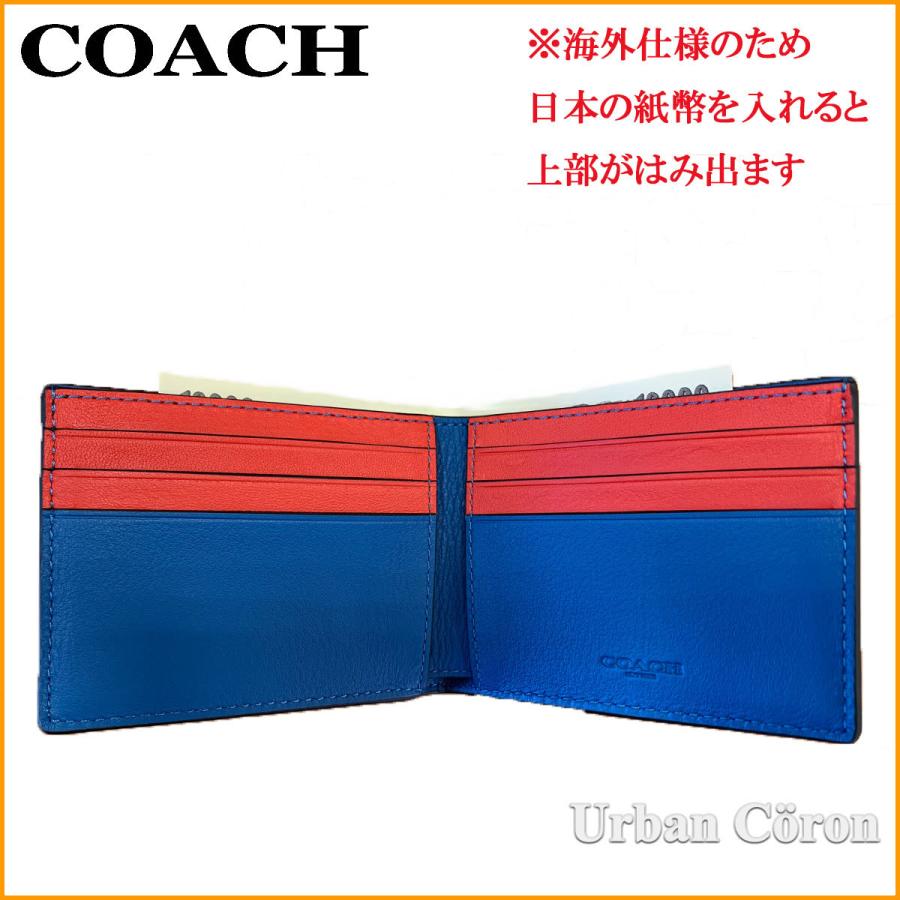 COACH（コーチ） カードケース 二つ折り メンズ COACH 2819 チャコール