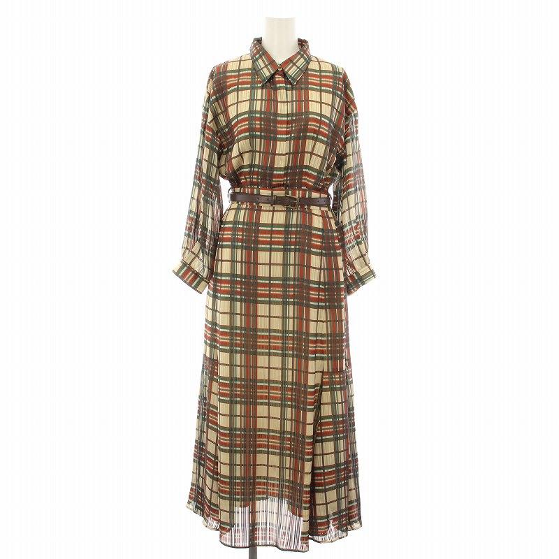 アメリヴィンテージ チェックマーメイドドレス シャツワンピース