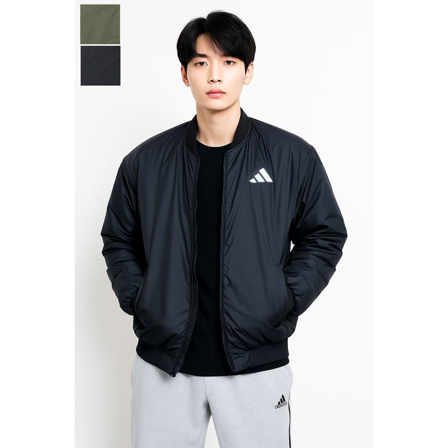 adidas（アディダス） 中綿 ジャケット 冬 エッセンシャルズ HLD