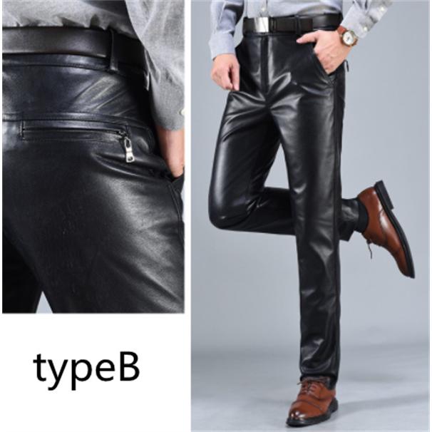 SALE ラム革 本革 レザーパンツ 羊革パン ライダースズボン メンズ