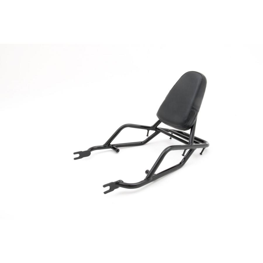 カワサキ W400 W650 W800 バックレスト付 リア キャリア 社外品 : xcs