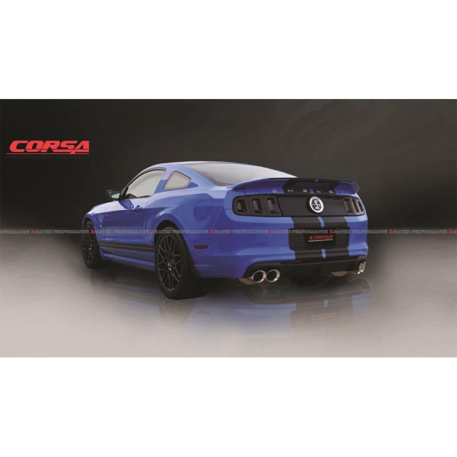 フォード マスタング 2013-2014 エキゾーストシステム マフラー : X