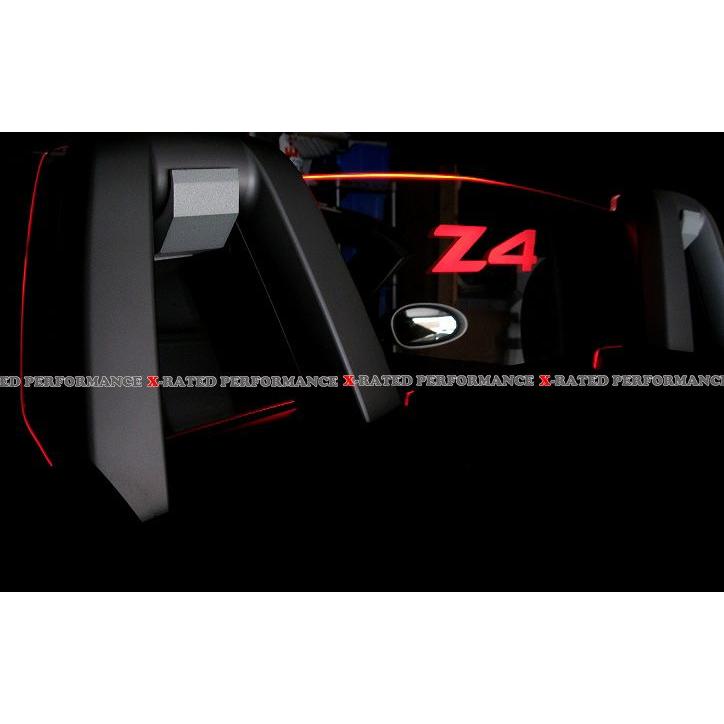 BMW Z4 E85 ウィンドディフレクター イルミネーション ロゴ 純正 : X
