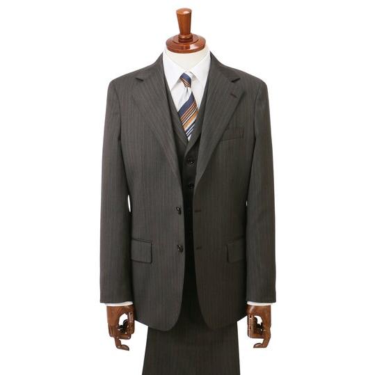 AOYAMA 【洋服の青山】スリーピース スーツ メンズ スリム 秋冬