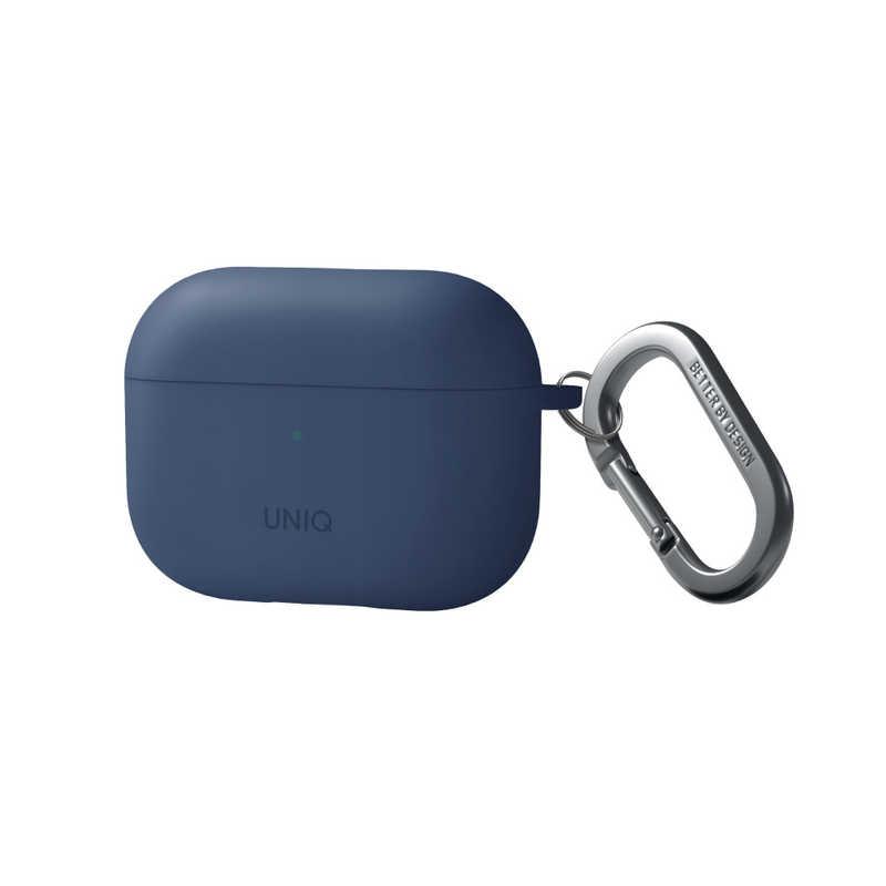 KENZAN NEXO AirPods Pro(第2世代) シリコンケース ブルー UNIQ-APP2