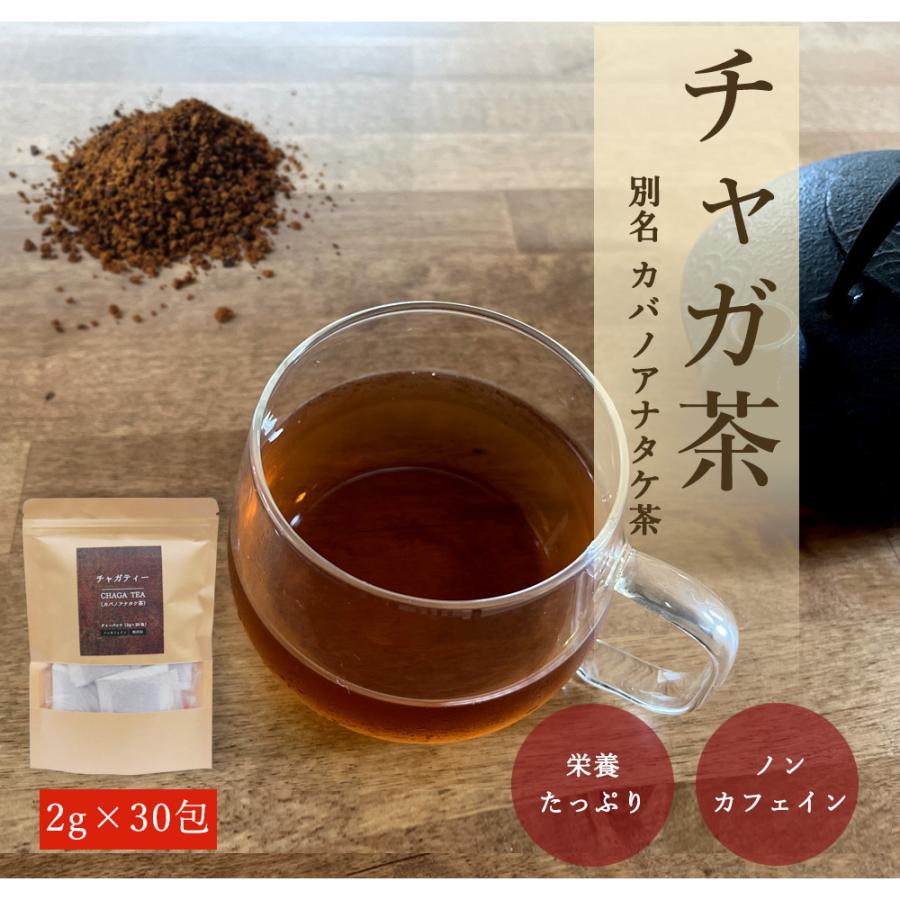 チャガ茶 チャガ ティーパック 2g×30包 カバノアナタケチャ チャーガ