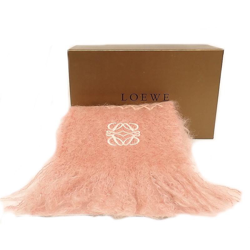 LOEWE（ロエベ） マフラー モヘア73％ ウール27％ レディース メンズ