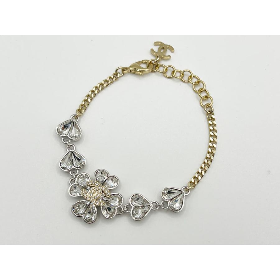 CHANEL（シャネル） 送料無料 ブレスレット クローバー ハート ライン