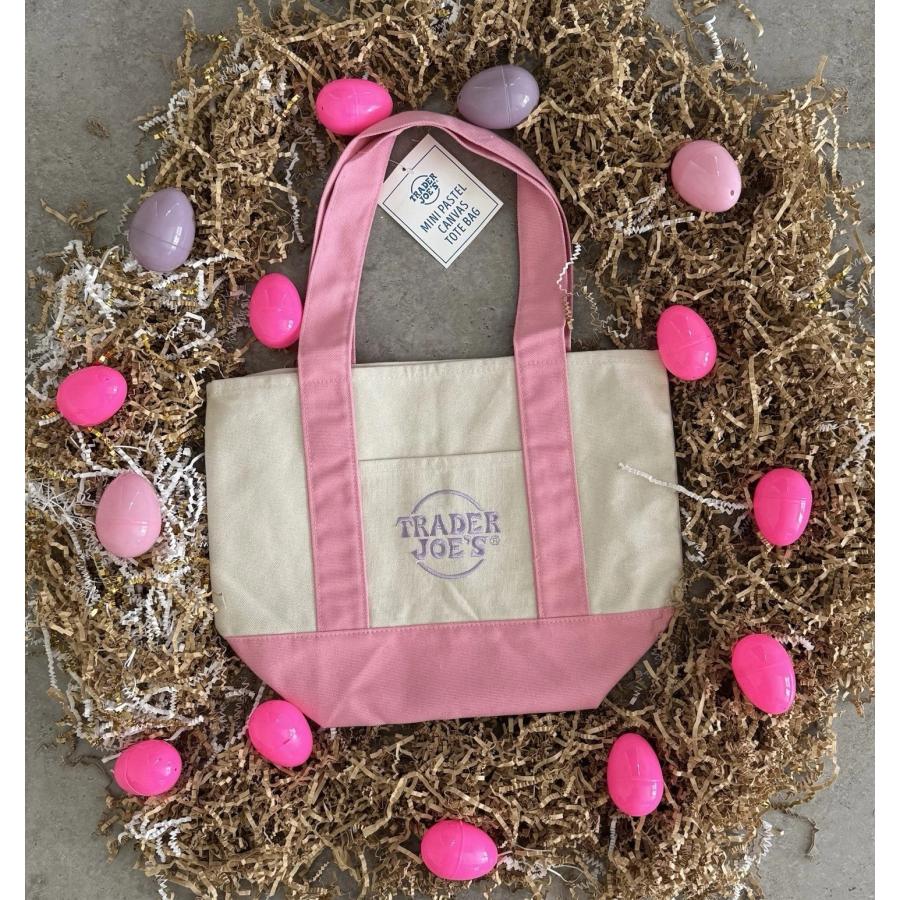 TRADER JOE'S（トレーダージョーズ） ミニ キャンバス トート ランチ