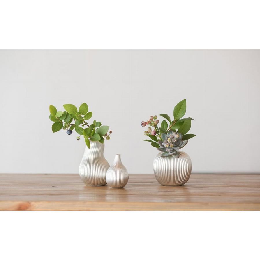 能作 フラワーベース - suzu りんご 505110◇NOUSAK のうさく 錫100