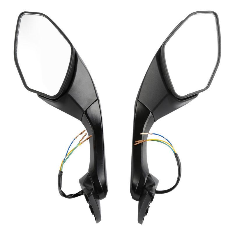 並行輸入品】 バイク サイドミラー ライト ウインカー ミラー 左右