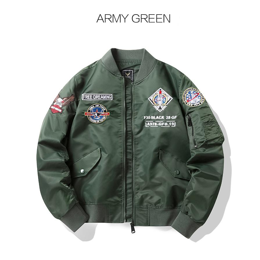 ホームアイホーム ミリタリージャケット MA-1 フライトジャケット