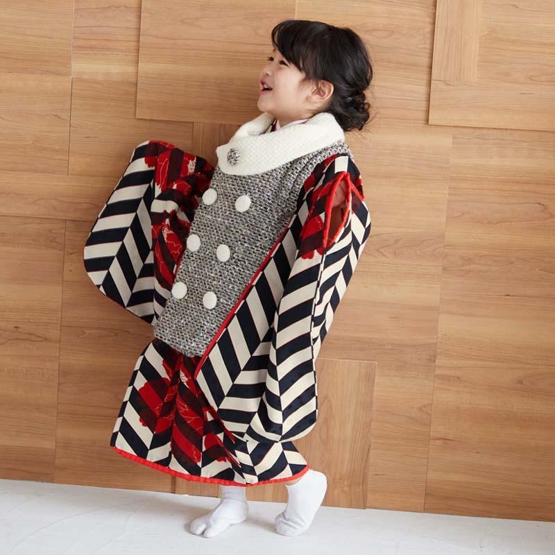 七五三 着物レンタル 3歳 753 モダンアンテナ ブランド着物 女の子