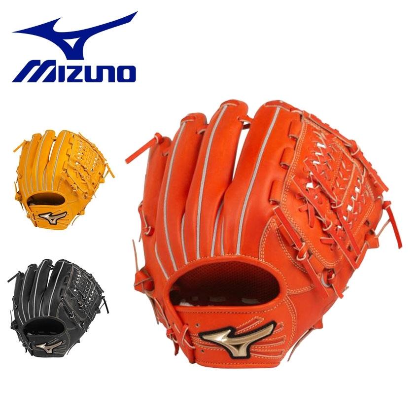 MIZUNO（ミズノ） グローブ MIZUNO 1AJGH22400 ブラック 黒 オレンジ