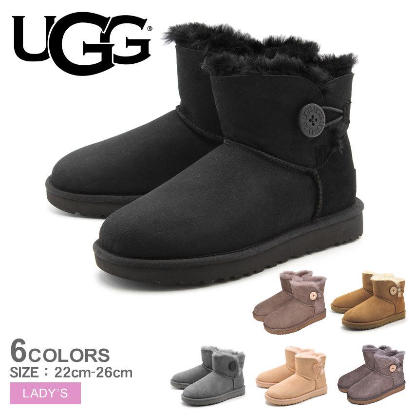 UGG（アグ） ムートンブーツ レディース ショート丈 ミニ ベイリー