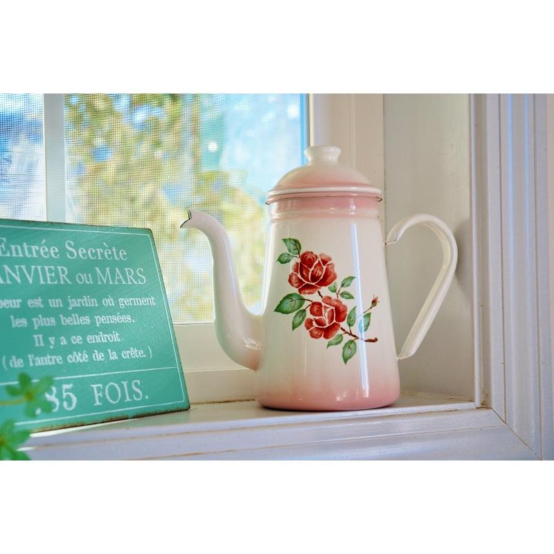 アンティーク・イマン imane スカーレットローズ コーヒーポット 1L