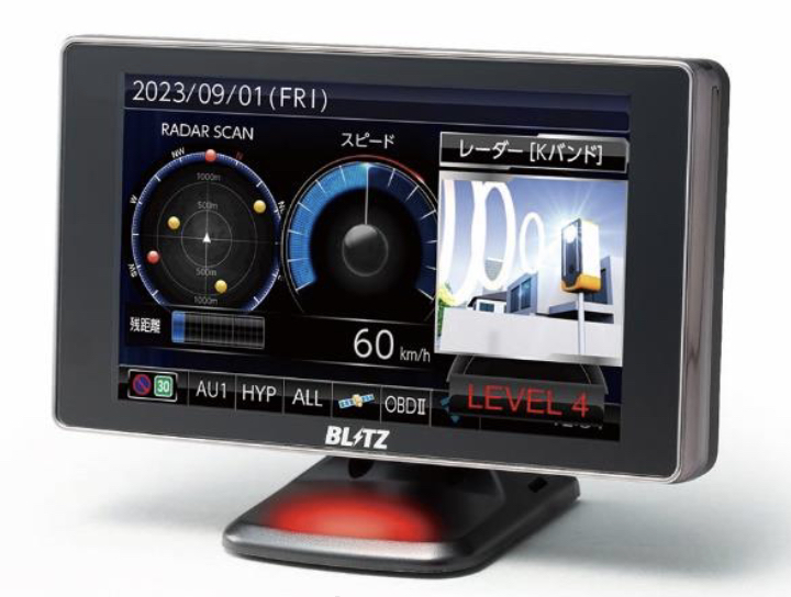 BLITZ Touch-LASER TL403R レーダー探知機本体 - 最安値・価格比較