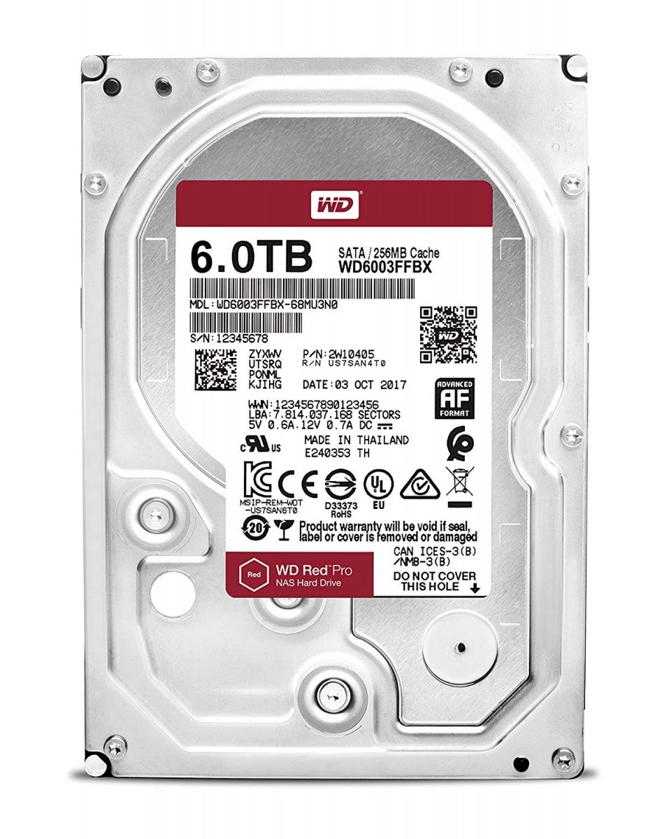 Western Digital WD161KFGX ［WD Red Pro 16TB］ WD Red Pro 内蔵型