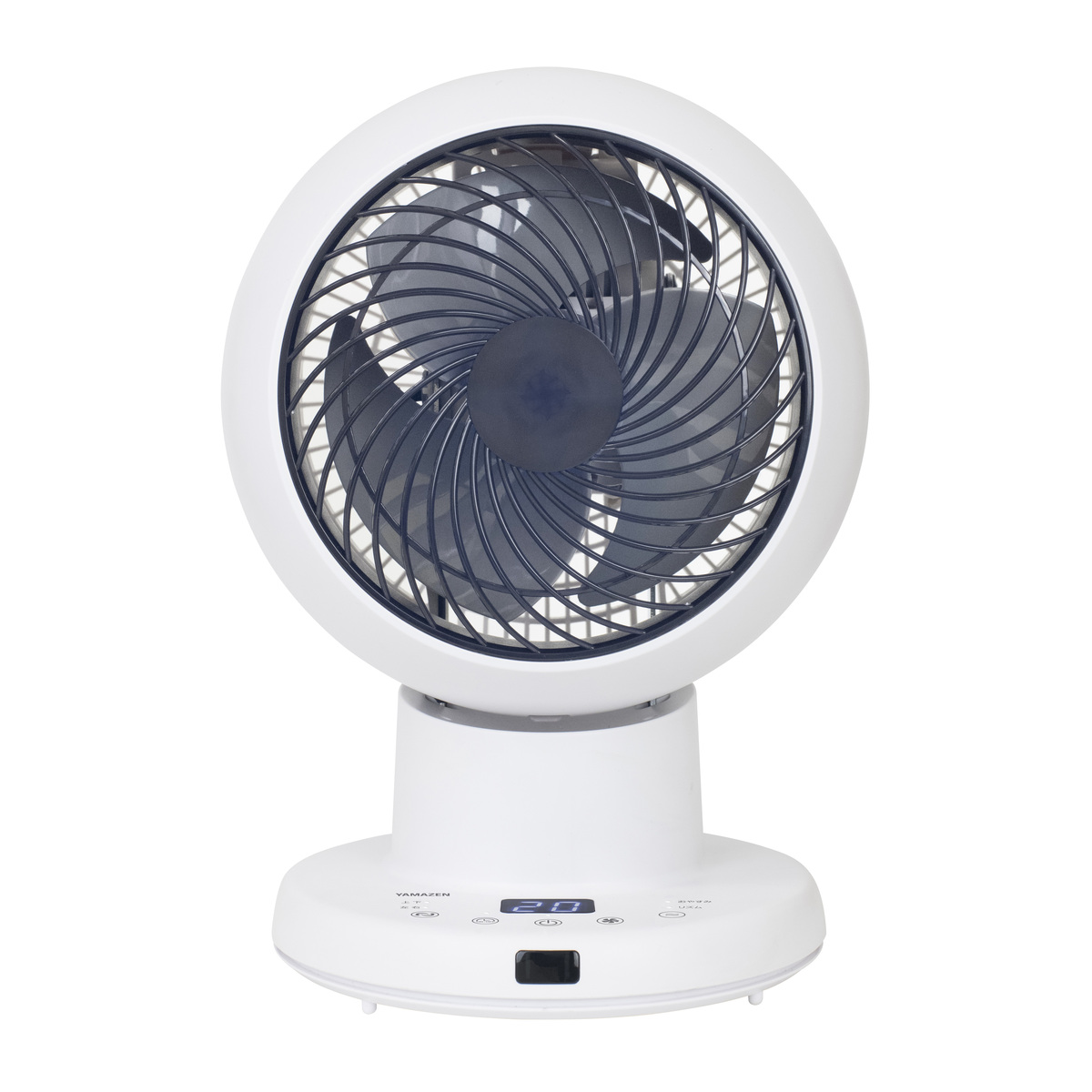 IRIS OHYAMA サーキュレーター扇風機 ～24畳 STF-DC15T ホワイト