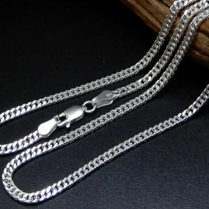 喜平 ネックレス シルバー925 チェーン メンズ ダブル喜平 シルバー 幅