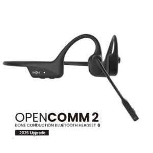 ショックス Shokz ワイヤレス骨伝導ヘッドセット OpenComm2 UC