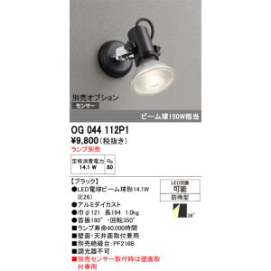 コイズミ照明 KAU52700 屋外スポットライト/60W相当防雨型/アルミ・黒