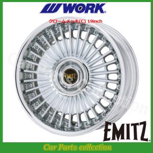 WORK 19インチ 8.0J 5H/P.C.D 114.3 FULL REVERSE DEEP RIM Odisk