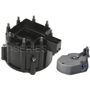 デスビキャップ＆ローターセット 75-86y CAB MSD GM HEI クランプ