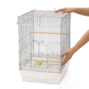 HOEI 鳥かご R440LL−P 半月スタンド セット （37．6×37