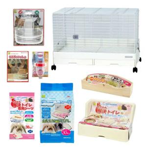 三晃商会 SANKO 小動物 組み立て C62 イージーホーム エボ 80WH 白