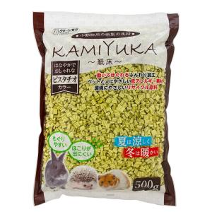 クリーンモフ 小動物用床材 KAMIYUKA 紙床 ホワイト ( 500g*6袋セット