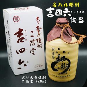 二階堂 吉四六の壷（ツボ）25度 1800ml×2本 麦焼酎※北海道・東北エリア