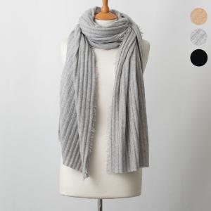 Faliero Sarti（ファリエロサルティ） ストール チャコールグレー