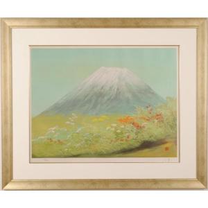 フジ子・ヘミング 天使の訪れ インテリア 絵画 ピアニスト シルク