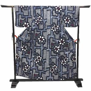 セール 京やI496 本絞り 高級絞りの浴衣 有松絞り 有松鳴海絞 愛知県絞