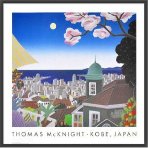 神戸 日本/トーマス マックナイト/アートポスター : azポスター - 通販